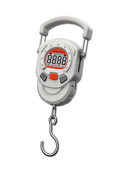 Digital Hanging Scale 60kg Capacity Electronic Weight Scale Hook AN