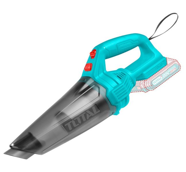 Total Tools 20V Lithium-Ion Vacuum Cleaner with Battery and Charger