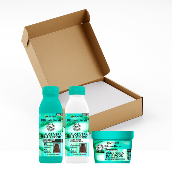 Garnier Ultimate Blends Aloe Vera Bundle - 3 set bundle