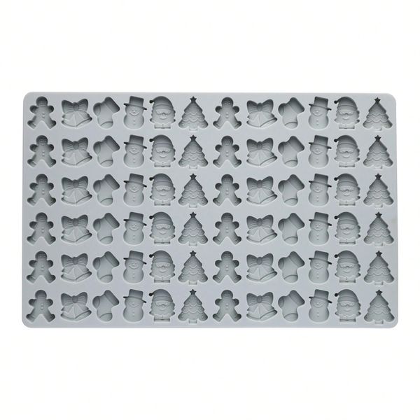 Christmas Multi-Shape Silicone Baking Mold For Candy, Chocolate &amp; Jelly