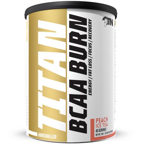 TITAN BCAA Burn, Peach Ice Tea - 45 Servings Net Wt.315g Image