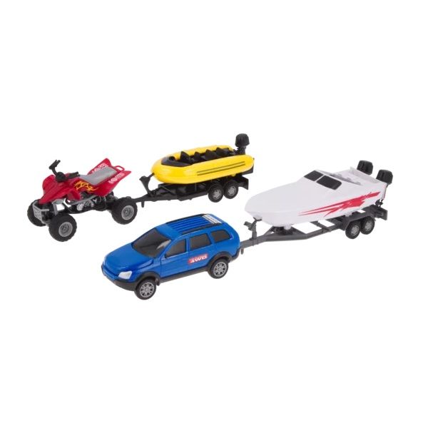 Miniature Vehicle Set - 4 Pack