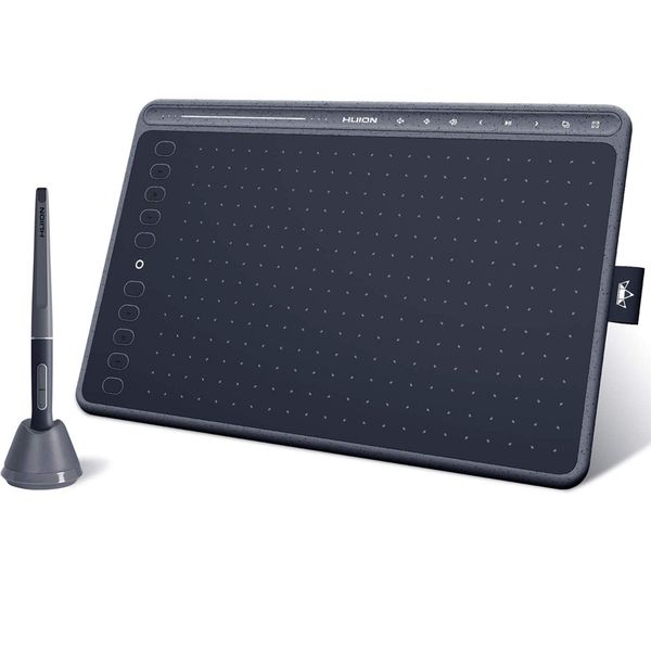 Huion HS611 Drawing Graphic Tablet - Space Grey