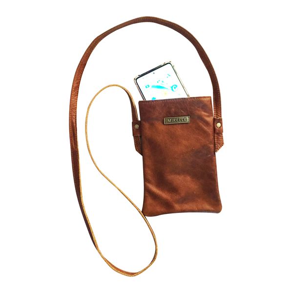 Leather Cellphone Sling - Crossbody Handbag for Ladies | MIRELLE