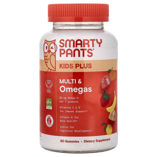 Smarty Pants Kids Multivitamin Gummies - 80 Count (40 Day Supply)