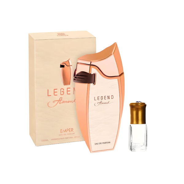 Legend Femme Eau de Parfum - 80ml + Perfume Oil Gift