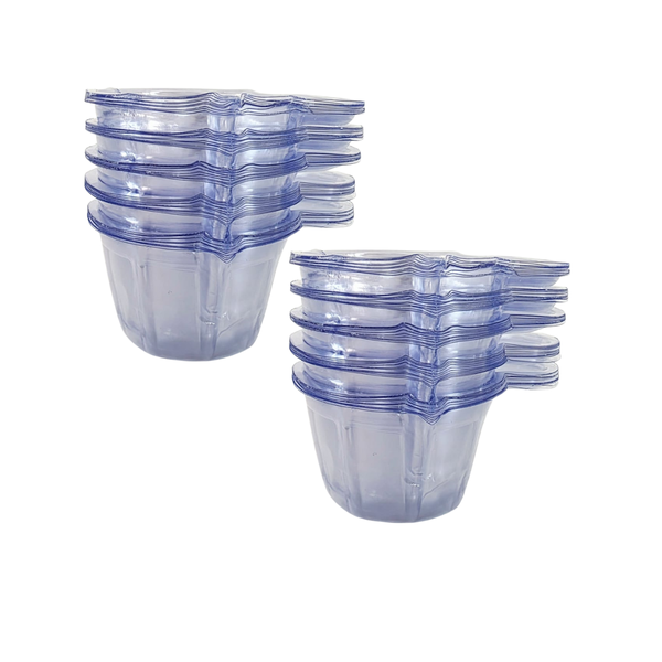 Plastic Disposable Mixing Cups - 40ml - Pack of 100