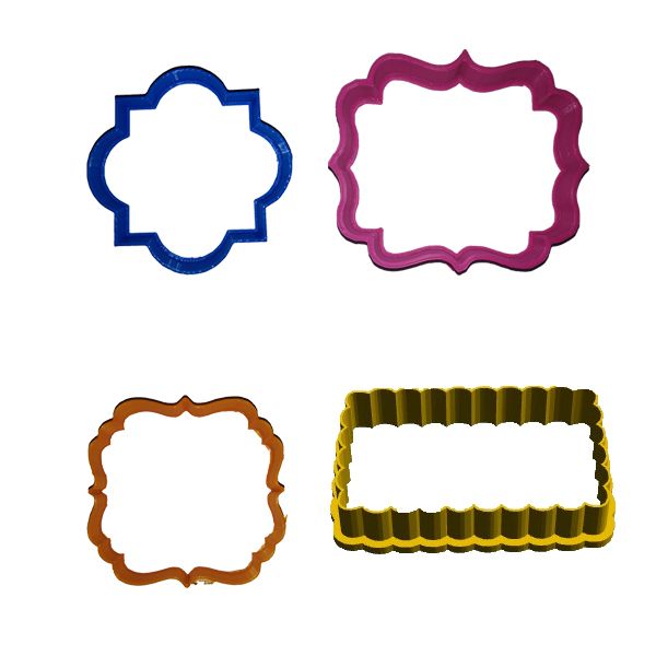 Plaques Cookie Cutter Set 2