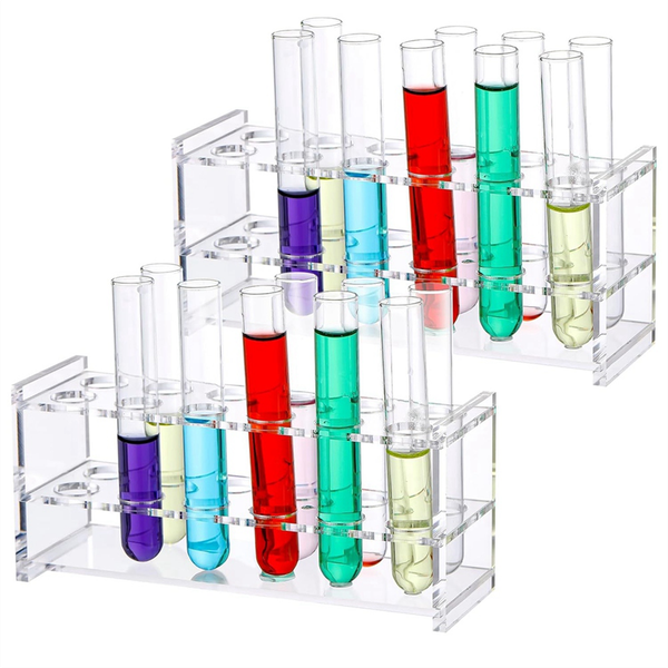 Acrylic Test Tube Rack 12 Wells 10Ml Acrylic Centrifuge Tube Holder