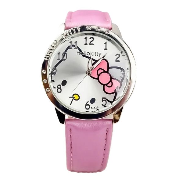 Girls Hello Kitty Watch - Pink