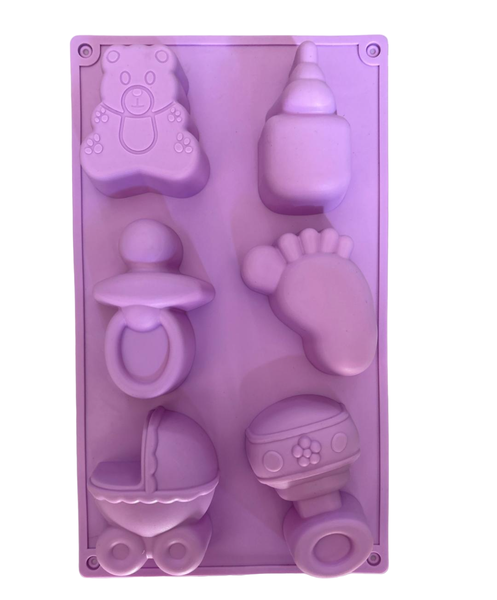 6 Piece Baby Mould