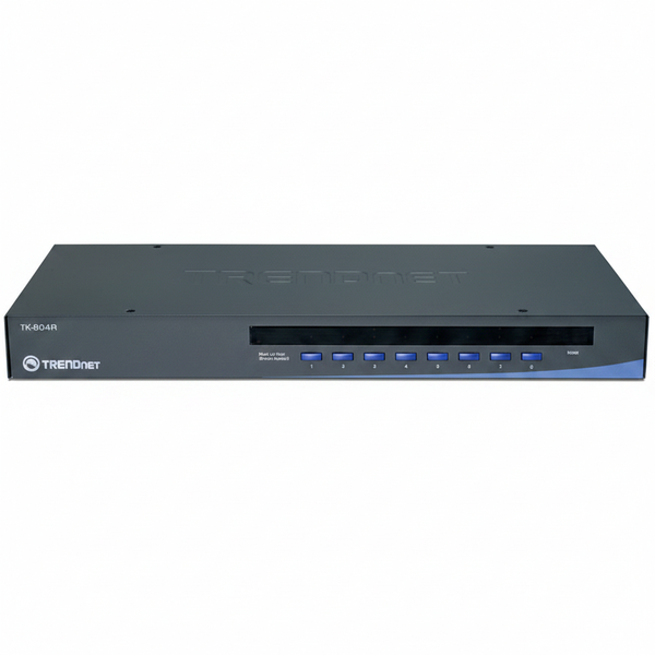 TRENDnet 8 Port Rack Mount KVM Switch with USB and PS/2 Support