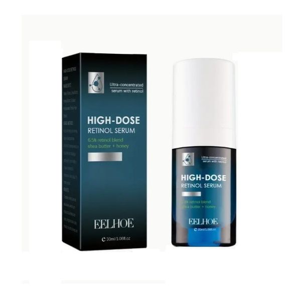 Eelhoe High-Dose Retinol Serum 6.5% Retinol Blend Shea butter and Honey
