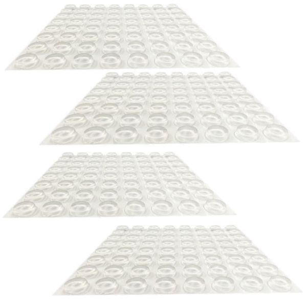 Home DIY Shock-Absorbing &amp; Anti-Collision Silicone Pads 328 Pieces