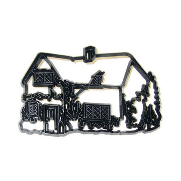 Patchwork Cutters COUNTRY COTTAGE House Sugarcraft Cake Icing Decorating