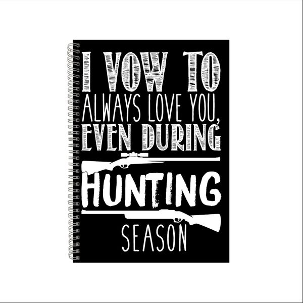 Hunting Notebook Hunter Gift Idea A4 Notepad Pad 40