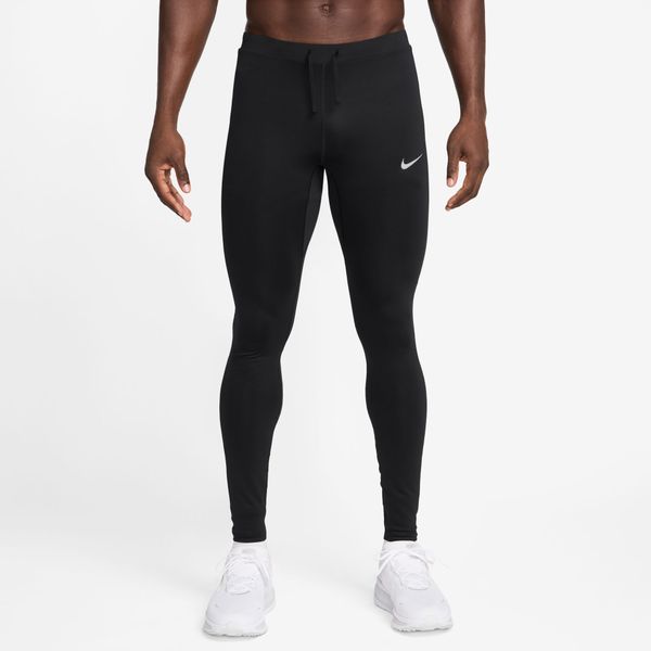 Nike Men's Miler Dri-FIT Running Tights - Black/Reflective Silver
