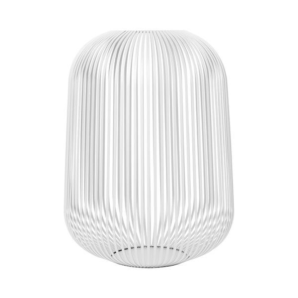 Blomus Lantern - Powder Coated Steel in White: Large 45x33cm LITO
