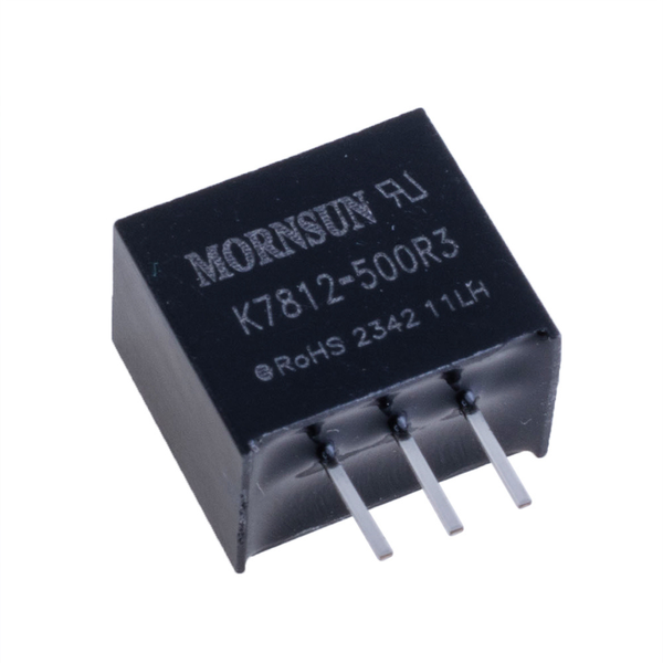K7812T-500R3: 6W DC/DC Converter, 3kV Isolated, 15-36V In, 12V/500mA Out