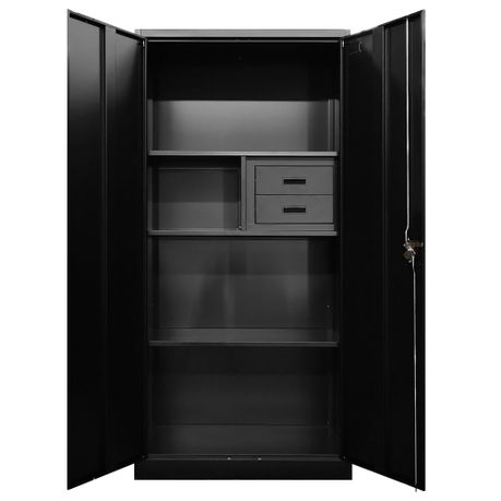 LockGuard 2 Door Metal Cabinet - Fine Living Image