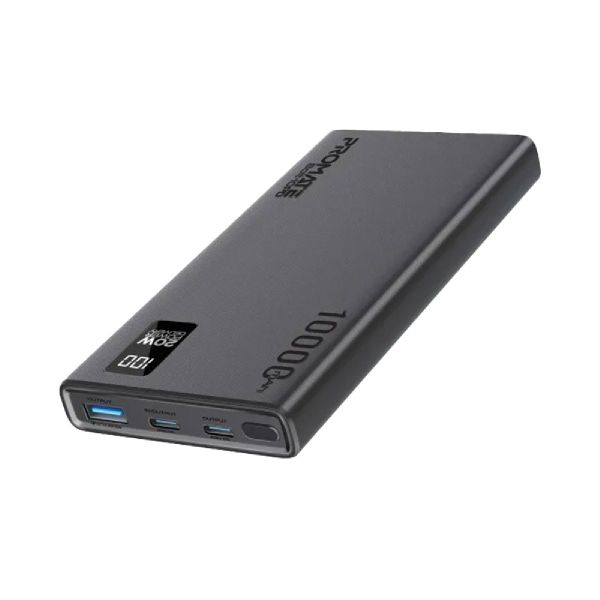 Promate Bolt-10PD 10000mAh Super Slim Power Bank with Dual 20W USB-C Port