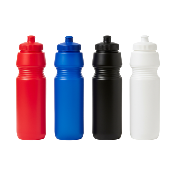 Sports Water Bottles - Durable &amp; Leak-Proof Mixed Colour - 750ml - 4 Pack