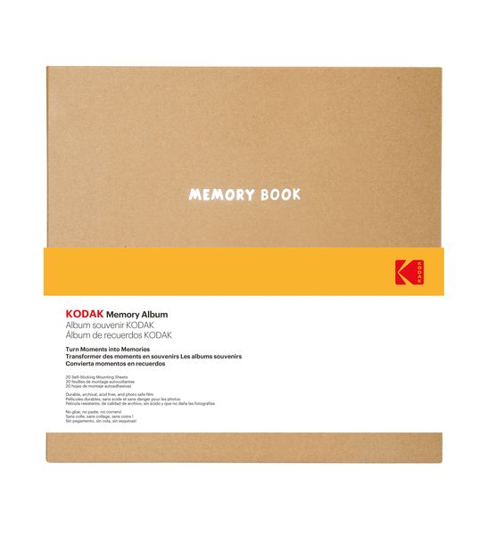 Kodak Memory Album/40 Pages(20sheets)/Kraft Paper Cover (Brown)