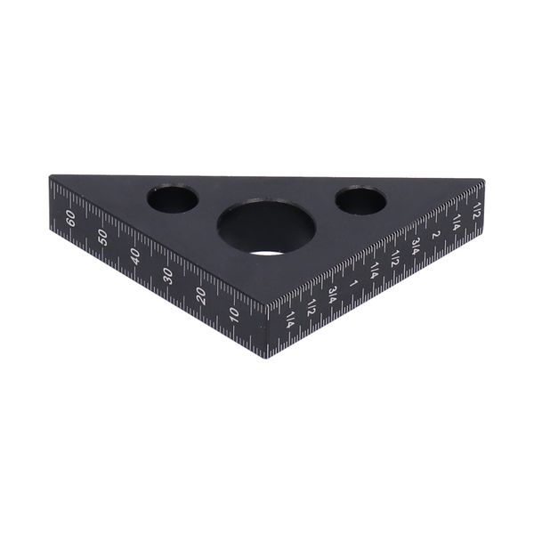 15mm Thick 45 Aluminium Triangle Ruler
