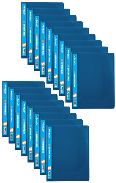 Quotation Folders - A4 180 m (Light Blue) X15