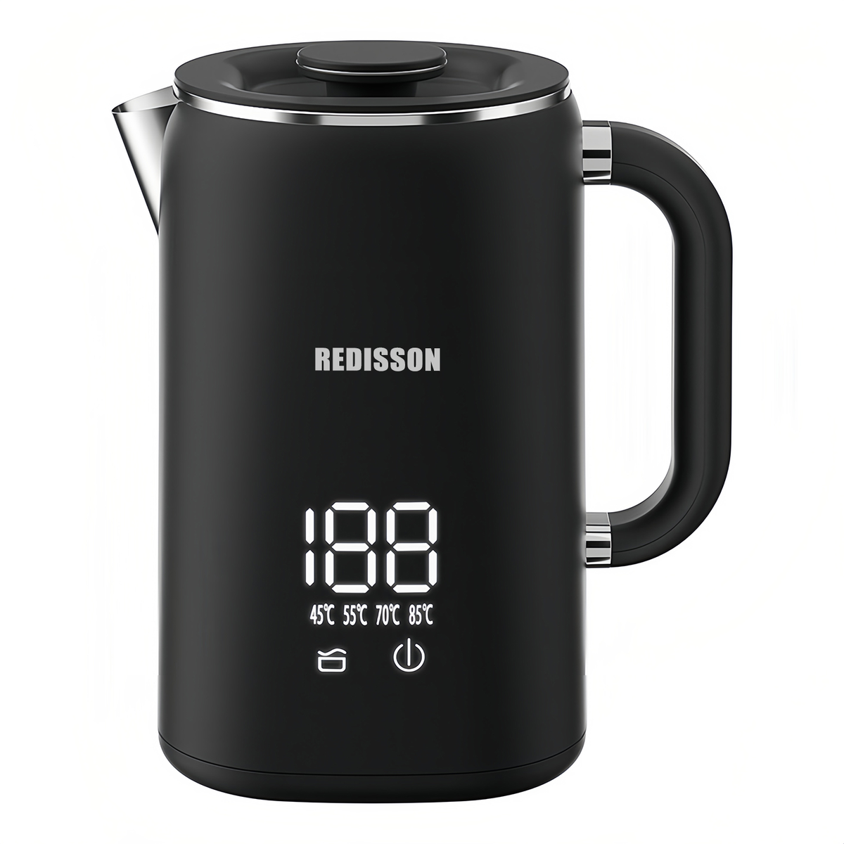 Electric Kettle Cordless 1.7L Tea Kettle Stainless Steel With Temp Control
