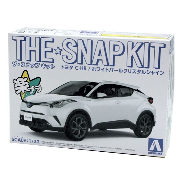 Aoshima 05634 1/32 Toyota C-HR White Pearl Snap Kit