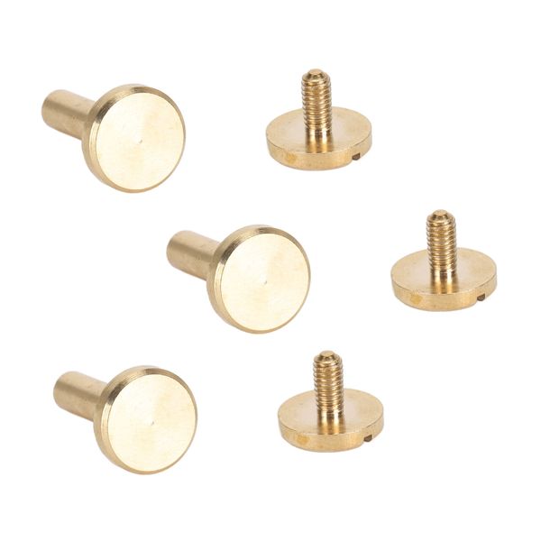 Brass Rivets 10x12mm for Leather Belts Bags
