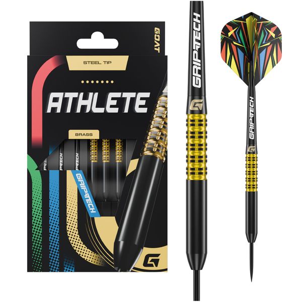 GOAT Athlete Yellow Brass 12 Gr Darts Set