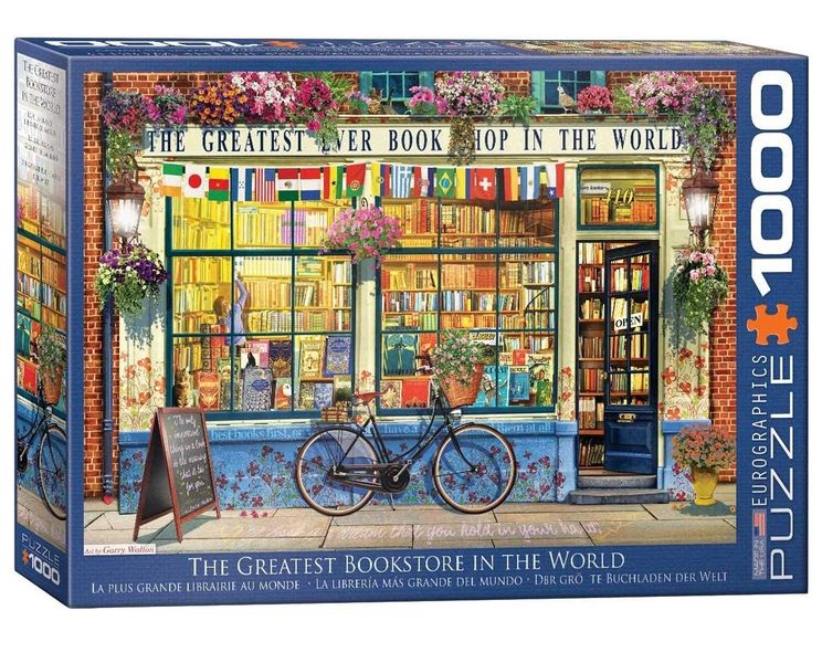 Greatest Bookstore in the World 1000 Piece Puzzle