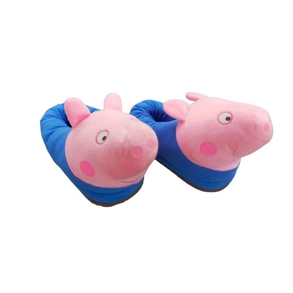Soxy Lady - Pig Slippers Blue - UK3-UK6
