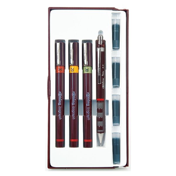 Rotring Isograph Pen Set