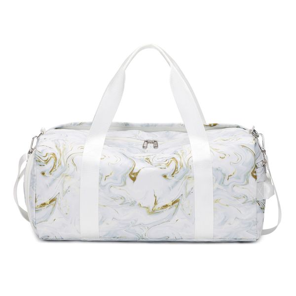 Iconix Women's Marble Wet &amp; Dry Gym Bag