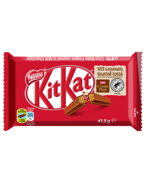 NESTLÉ KITKAT 4 Finger Milk Chocolate Case 48 x 41.5g
