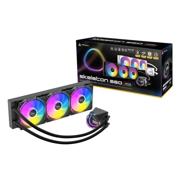 Antec Skeleton 360 ARGB AIO CPU Liquid Cooler