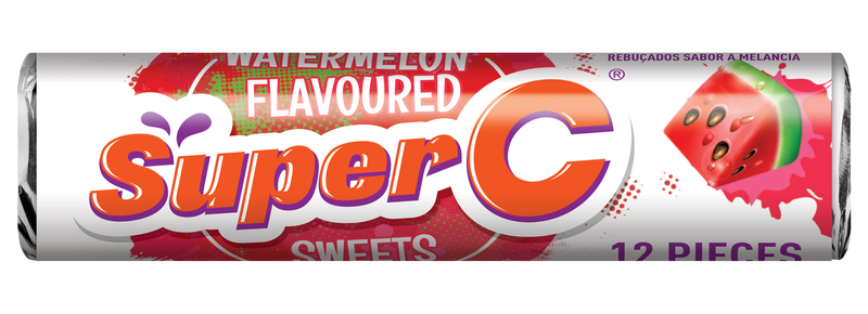 Super C Rolls Watermelon 24x36,9g