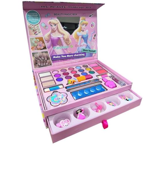 Accessory &amp; Makeup Set-Beauty Treasure Box For Kids