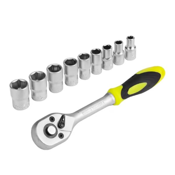 12pc Socket Set 1/2'' with Extension Bar