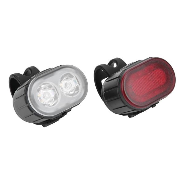 2 Piece USB Rechargeable Mini Bicycle Tail Light