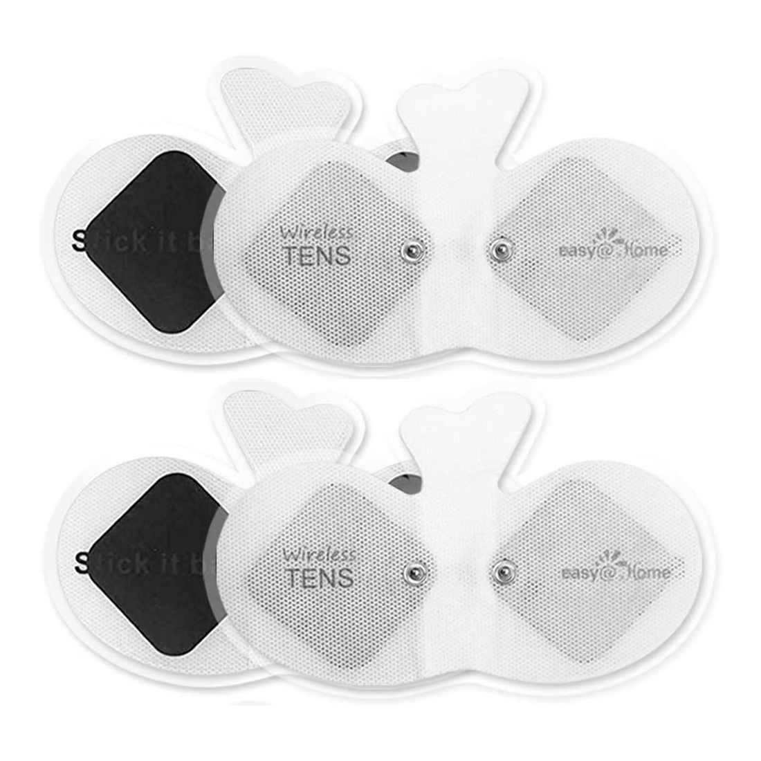Easyhome Wireless TENS Unit Self Stick Carbon Electrode Pads 4
