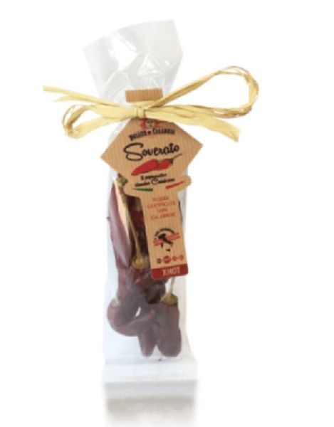 DELIZIE DI CALABRIA - Soverato Whole Dried Calabrian Chilli 15g