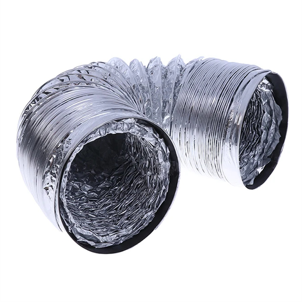 New 4 Inch 100mm Ventilation Pipe Aluminum Tube Air Ventilation Pipe