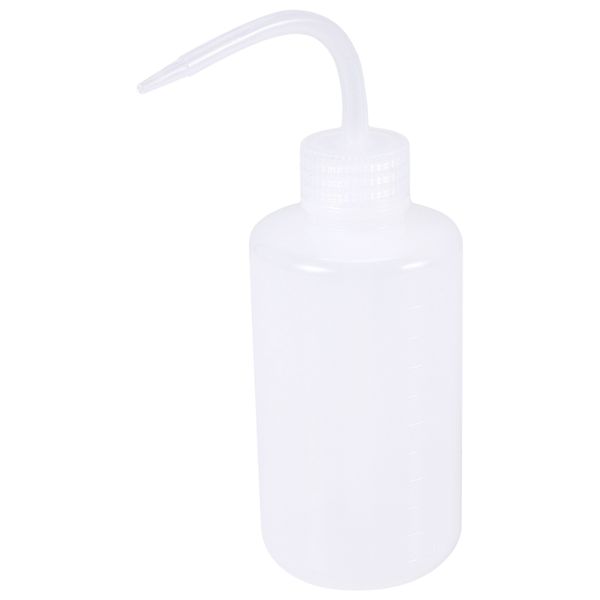 250ml Capacity Tattoo Wash Clear White Plastic Green Soap Squeeze Bottle