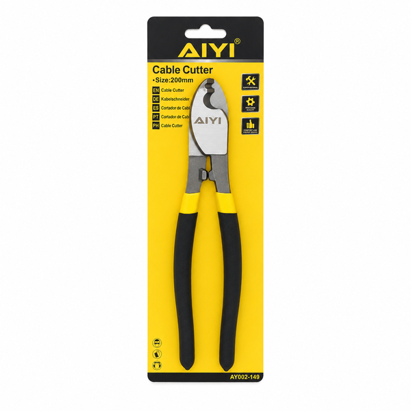 AiYi 8 Inch 200mm Cable Cutter with Comfort Grip Handles AY002-149