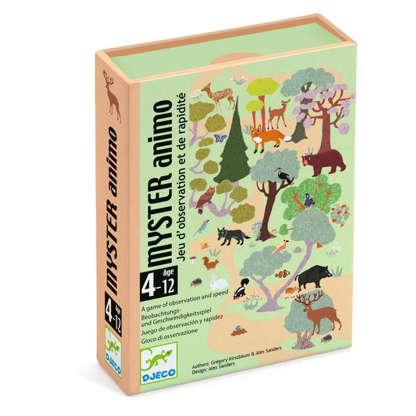 Djeco Card Game - Odd One Out - Myster Animo