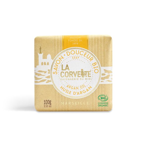 La Corvette Douceur soap bar | Organic | Argan Oil | 100g